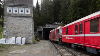 Il tunnel da l'Alvra. 