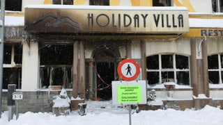 Il maletgh mussa il Posthotel ad Arosa