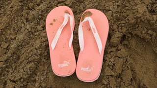 Flipflops en rosa. 
