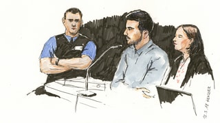 Skizza cun els dus, polizist daspera.