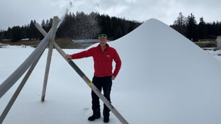 Urs Baselgia, il schef da cursa dal Tour de Ski è led, da pudair producir naiv tecnica era tar temperaturas chaudas.