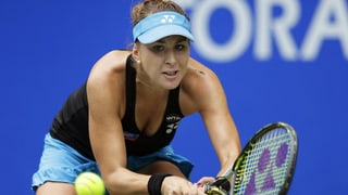 Belinda Bencic na para betg pli uschè frestga. 