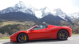 Walter Erni cul Ferrari 458 Spider 