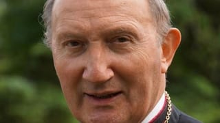 purtret da Peter Bürcher, administratur apostolic da l'uvestgieu da Cuira