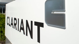 Logo da Clariant. 