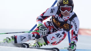 Anna Fenninger durant il slalom gigant.