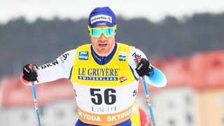 Il passlunghist Dario Cologna en acziun.