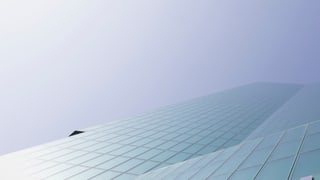 Fatschada da glas d'ina chasa auta