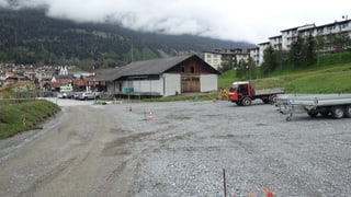 Vista sin l'anteriura staziun da val da la veglia pendiculara Savognin - Radons.