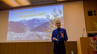 Commandant da la polizia Ueli Caluori.