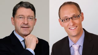 Heinz Brand e Martin Candinas.