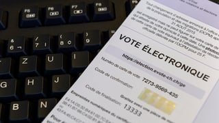 Tastatura cun cedel da votar.