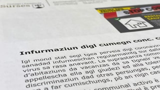 Quest fegl sgulant è vegnì repartì il mardi en l'entir Surses ed en raits socialas. Quest fegl sgulant è vegnì repartì il mardi en l'entir Surses ed en raits socialas.