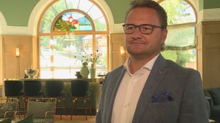 Il directur dal hotel Thomas Walther. 