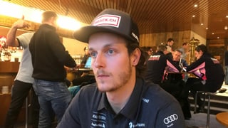 Sandro Simonet avant slalom dad Adelboden
