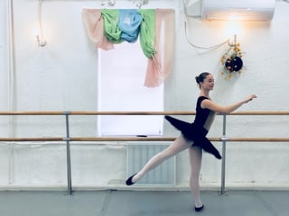 La saltunza da ballet Olga Silevanonva