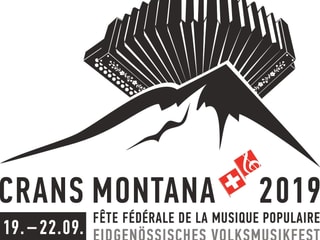 il logo da la festa federala da musica populara il logo da la festa federala da musica populara