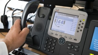 Telefon dal servetsch da salvament.