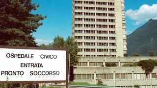 Ospital Civico a Lugano.