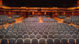 Fotografia dal Auditorium Stravinski ord vista dal dirigent.