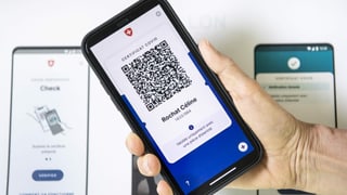 smartphone cun certificat da Covid.