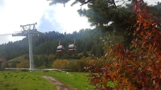 las cabinas da la Pendiculara Scuol SA
