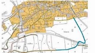 Plan dal sviament da la via. Plan dal sviament da la via.