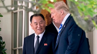 Donald Trump è s'inscuntrà en la Chas'alva cun il delegà nord corean Kim Jong Chol.