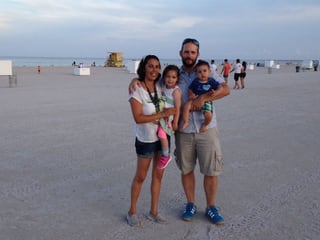 Jahzel Casanova e sia famiglia 