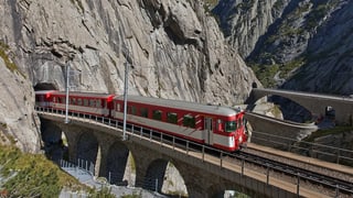 In tren da la viafier.