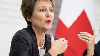 La ministra da la giustia Simonetta Sommaruga