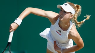 Purtret Simona Waltert vid dar tennis