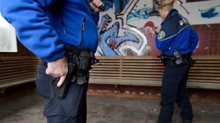 Fin uss ha las polizias chantunalas surtut pistolas sco armas. 