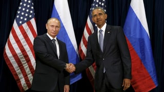Wladimir Putin e Barack Ombama dattan il maun. 