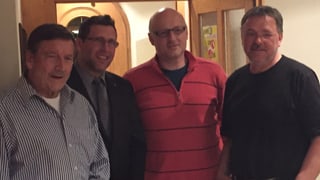 Gion-Duri Gisler, Jan-Andrea Bernhard (president), Luregn Caspescha, Augustin Beeli