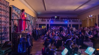L'opera en la sala dal Maloja Palace
