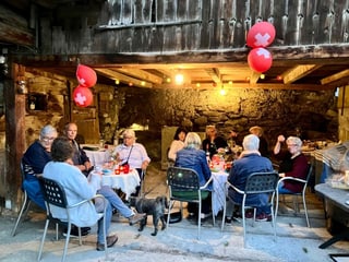 1. August Feier in Sagogn