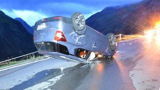 Accident sin la via dal Flüela.