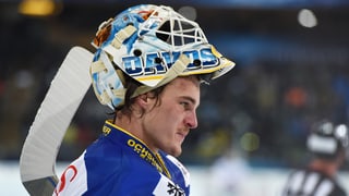 Il goli Gilles Senn durant la Cuppa Spengler 2016