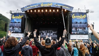 Fans durant in concert al «Greenfield festival» il 2016. 