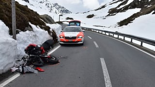 Accident sin il Pass dal Flüela. Accident sin il Pass dal Flüela.