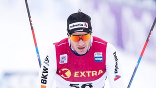 Cologna sin ils skis.