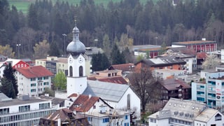 Vista sur Glion.