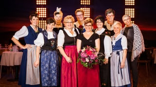 Las diesch victuras da las emprimas emissiuns Landfrauenküche