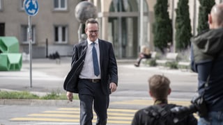 Martin Schmid suenter sia reelecziun en il Cussegl dals chantuns – cun in surrir sin via tar ils schurnalists. Martin Schmid suenter sia reelecziun en il Cussegl dals chantuns – cun in surrir sin via tar ils schurnalists.