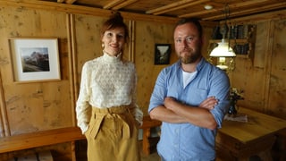 La fotografa Martina Bisaz ed il fotograf Ueli Alder.