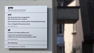 Il bajetg da l’institut per la perscrutaziun da la conjunctura KOF