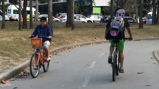 La citad olimpica ha 450 km vias da velo