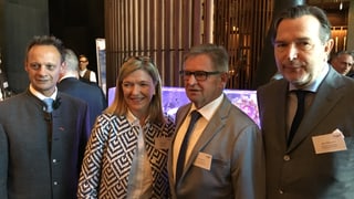 Stefan Engler, Annemarie Meyer, Isidor Baumann, Jean-Pierre Schmid (da sen.) Stefan Engler, Annemarie Meyer, Isidor Baumann, Jean-Pierre Schmid (da sen.)