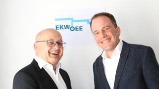 Roland Andri ensemen cun Oliver Dürig.